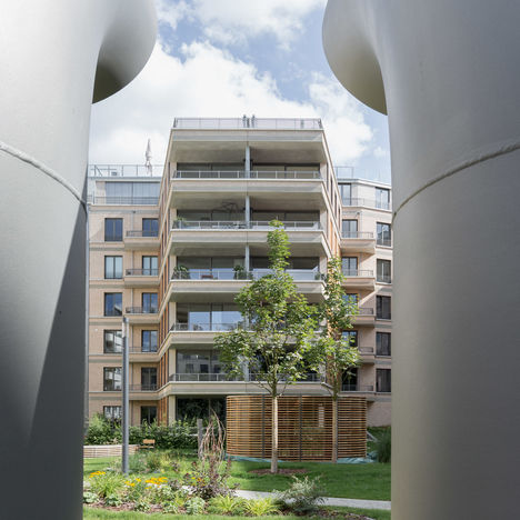 Neue Häuser Innenhof Neue Häuser