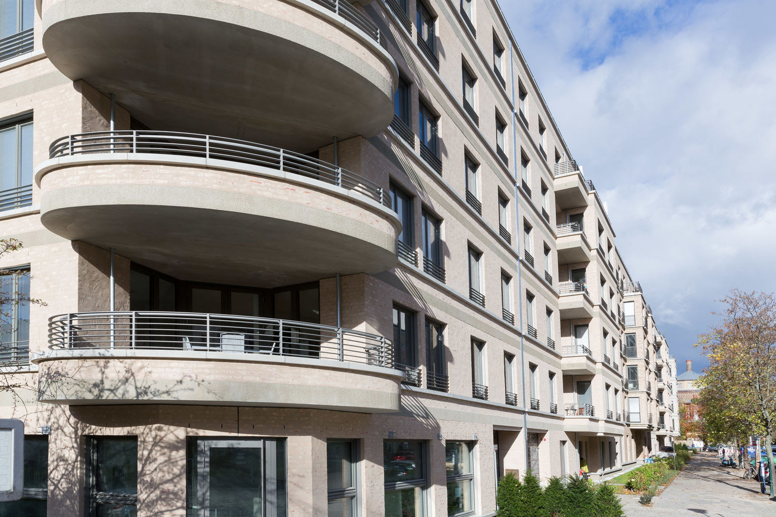 Fassade Neue Häuser