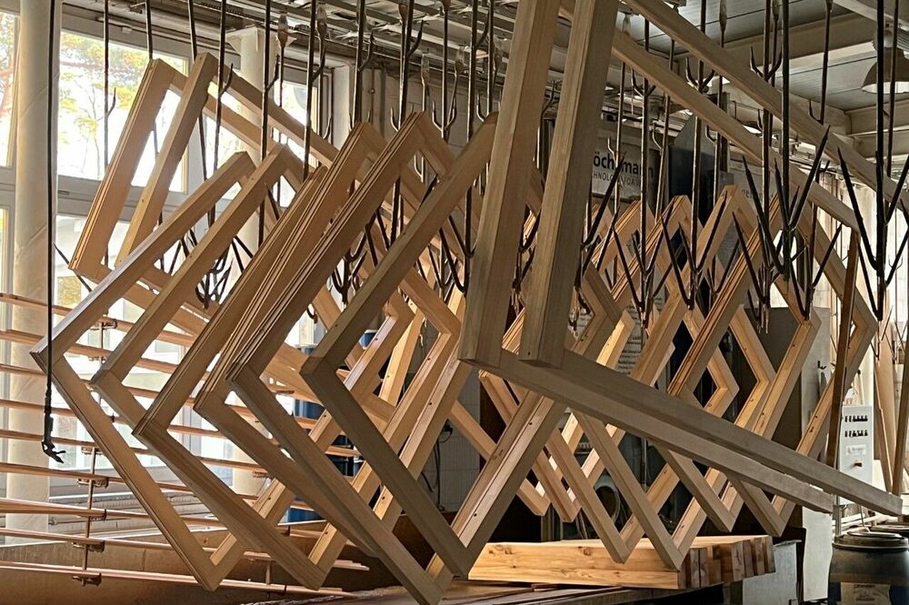 Holzfenster für Projekt MIOS