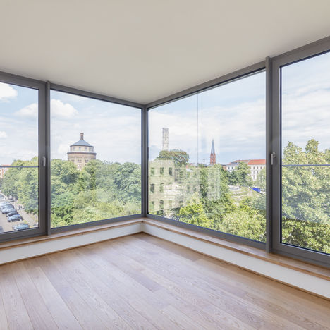 Blick auf den Wasserturmplatz