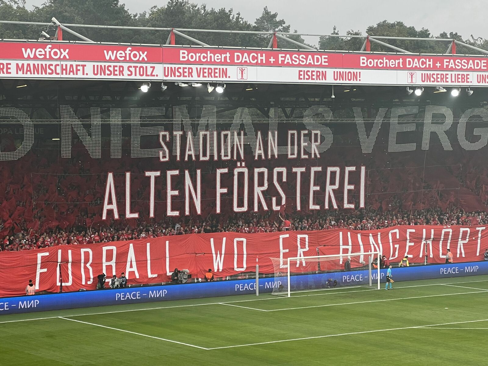 Stadionbesuch beim 1. FC Union Berlin