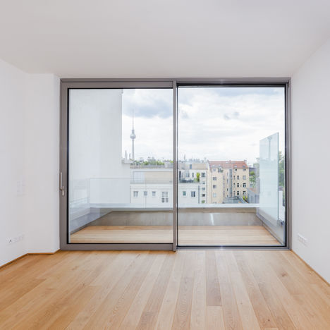 Blick auf den Hinterhof